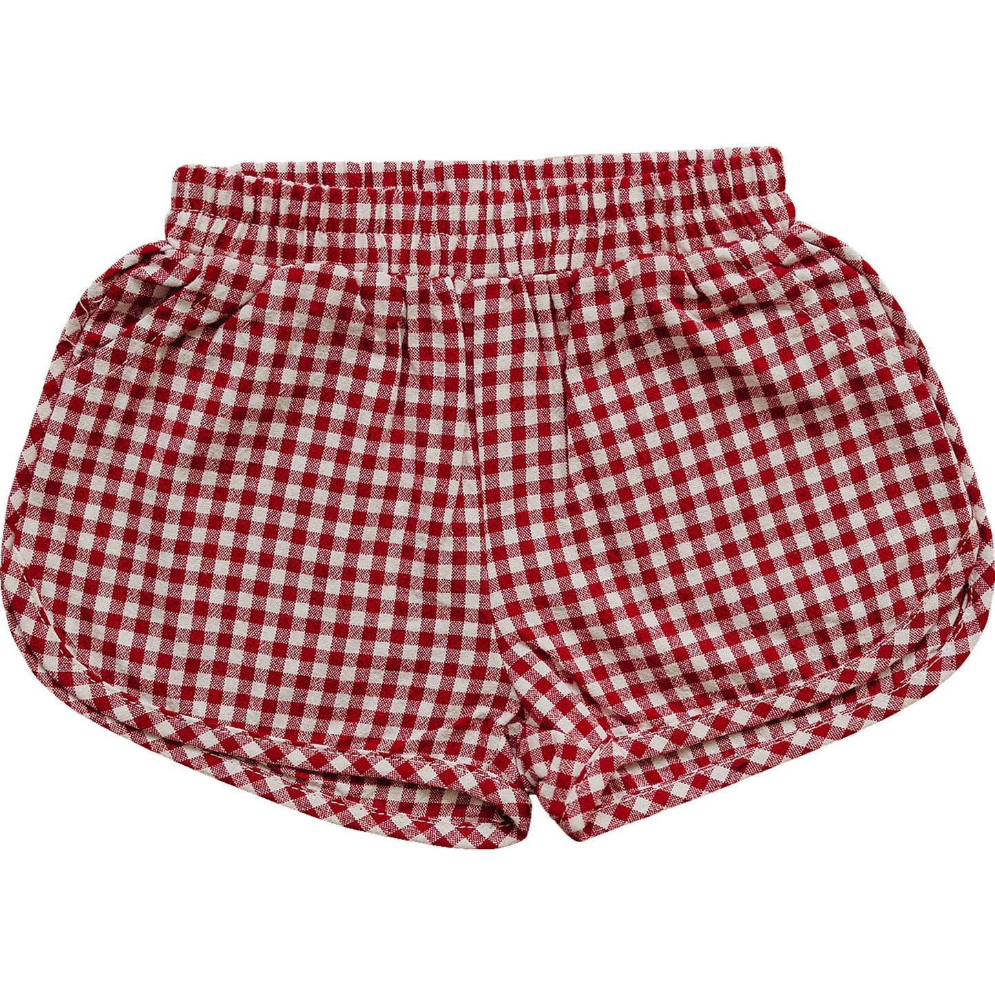 mebie baby gingham shorts