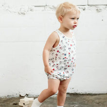Load image into Gallery viewer, Party in the USA Romper
