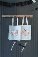 Load image into Gallery viewer, Trick or Treat Tote Bags- 3 Options
