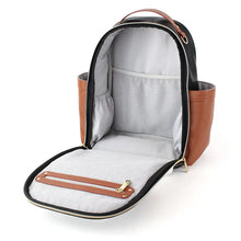 Load image into Gallery viewer, Coffee and Cream Itzy Mini Diaper Bag Backpack
